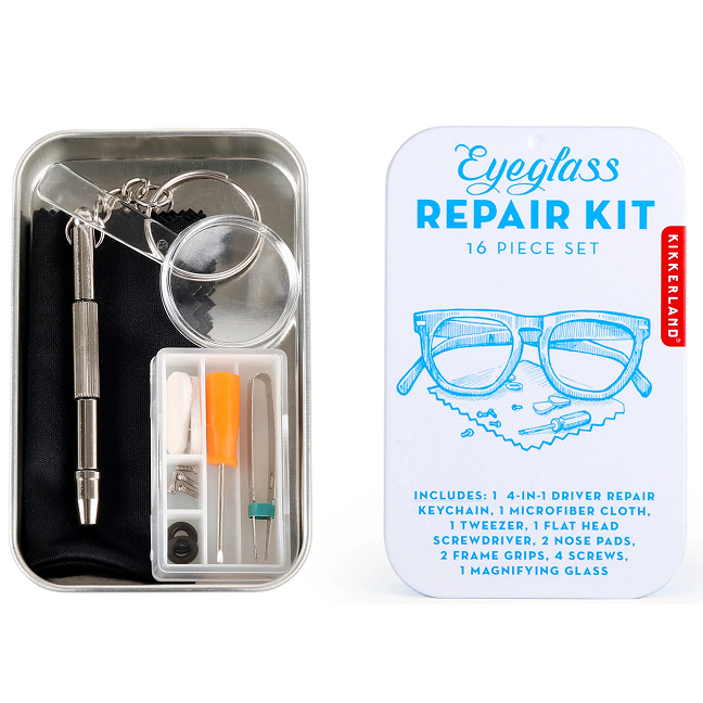 Eyeglass Repair Kit Tin