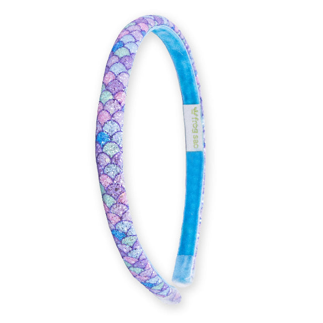 Glitter Mermaid Scale Headband, Assorted Colors