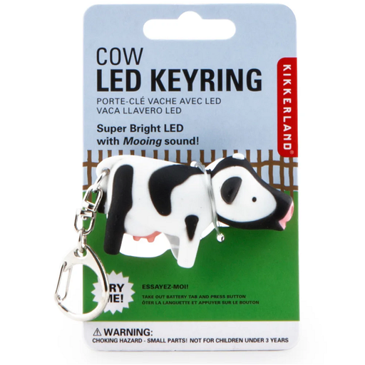 Cow LED & Sound Keychain
