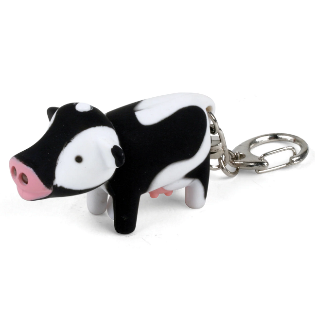 Cow LED & Sound Keychain