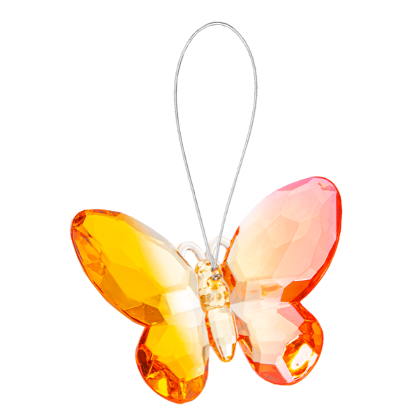 Crystal Expressions Two-Tone Small Butterfly Ornament
