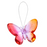 Crystal Expressions Two-Tone Small Butterfly Ornament
