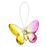 Crystal Expressions Two-Tone Small Butterfly Ornament