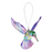 Crystal Expressions Multi-Tone Shimmer Hummingbird Ornament, Assorted Colors