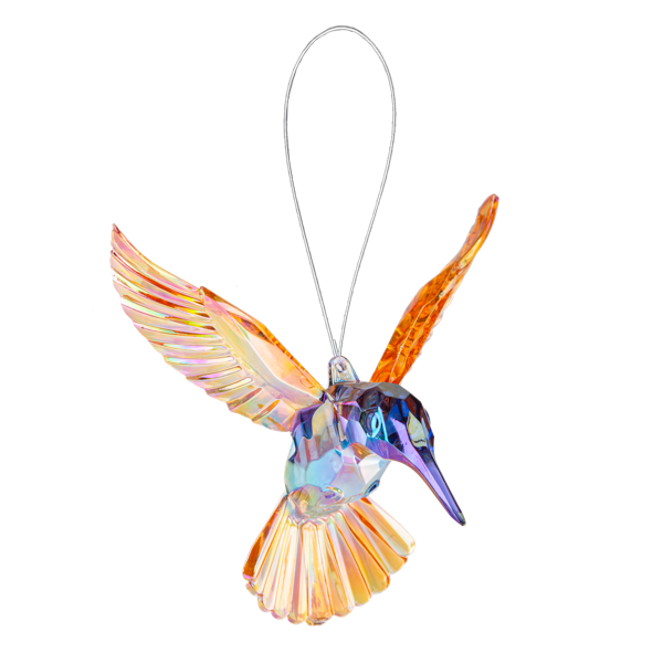 Crystal Expressions Multi-Tone Shimmer Hummingbird Ornament, Assorted Colors