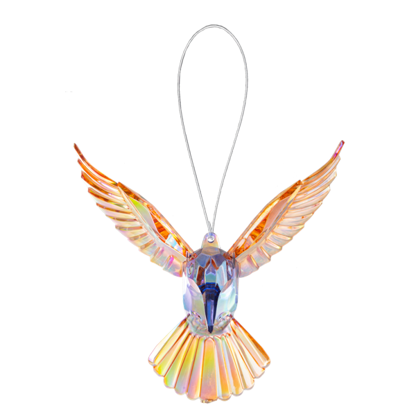 Crystal Expressions Multi-Tone Shimmer Hummingbird Ornament, Assorted Colors
