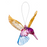 Crystal Expressions Multi-Tone Meadow Hummingbird Ornament, Assorted Colors