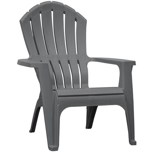 Adams RealComfort Gray Poly Adirondack Chair