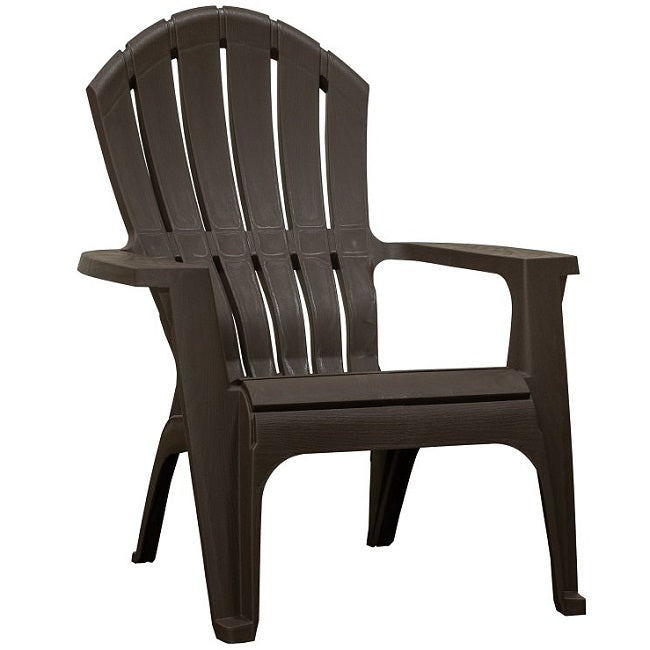 Adams RealComfort Earth Brown Poly Adirondack Chair