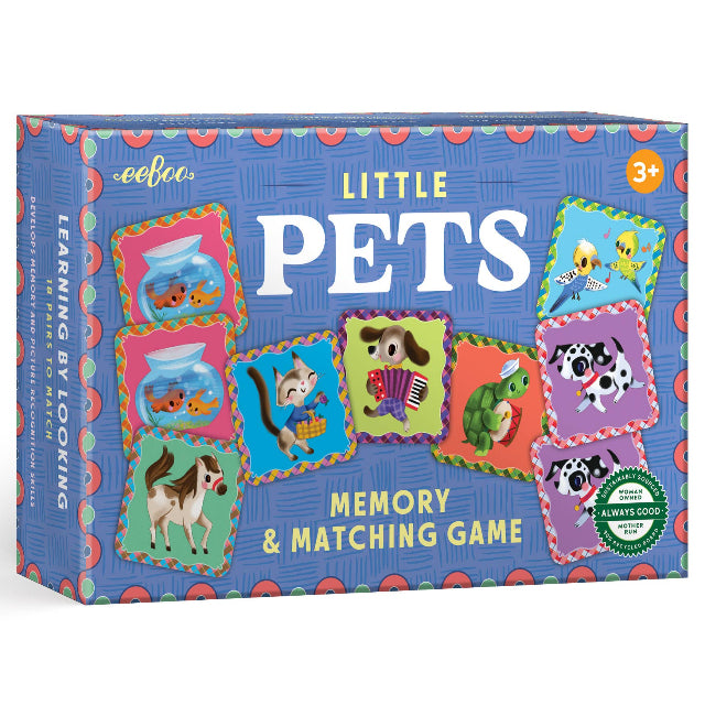 eeBoo Pets Little Memory & Matching Game