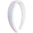 Tapered Chunky Glitter Headband, Assorted Colors