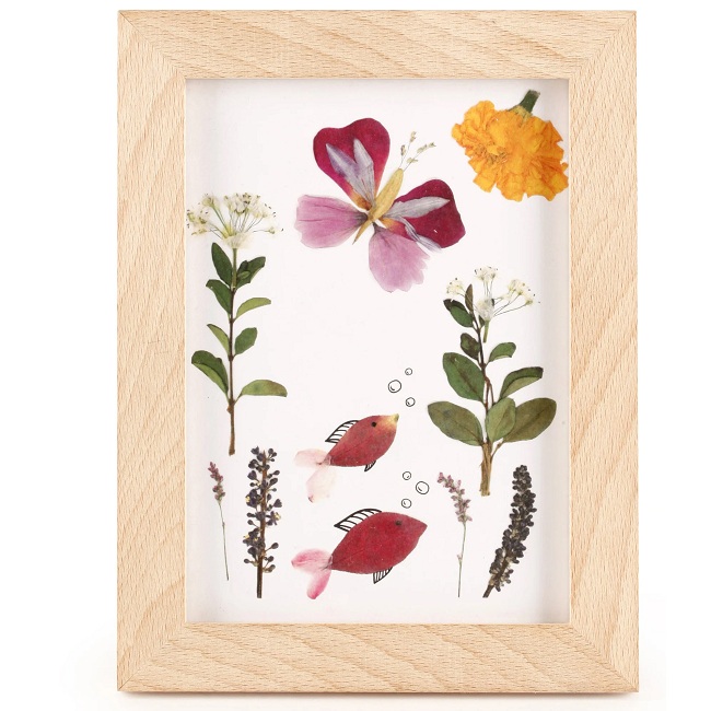 Huckleberry Make Your Own Pressed Flower Frame Art
