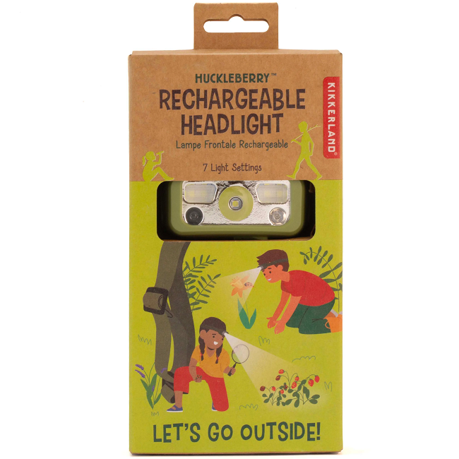 Huckleberry Real Rechargeable Headlight for Kids