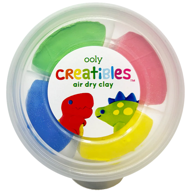 Creatibles Mini Air Dry Clay Kit - Dino BFFs - 2 Designs