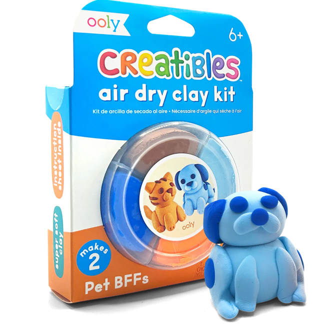 Creatibles Mini Air Dry Clay Kit - Pet BFFs - 2 Designs