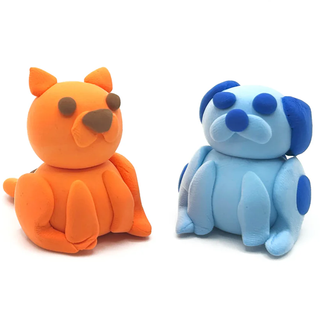 Creatibles Mini Air Dry Clay Kit - Pet BFFs - 2 Designs