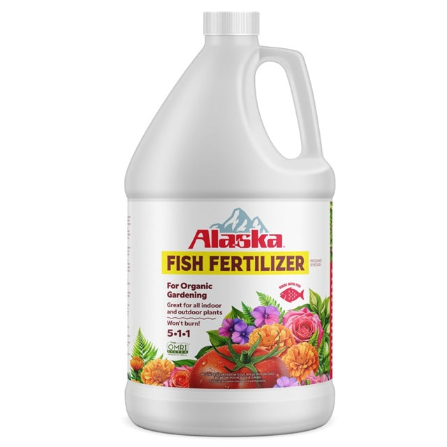 Alaska Organic Liquid Fish Emulsion Fertilizer 5-1-1