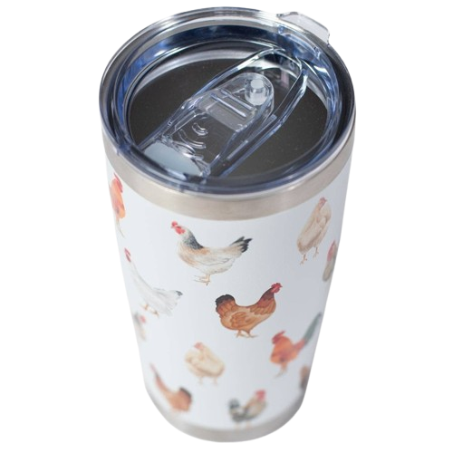 Chicken Print 20oz Insulated Spill Proof Tumbler
