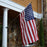 Valley Forge USS-1 5 ft W x 3 ft H Polycotton American Flag