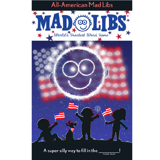 All American Mad Libs Word Game Activity Book