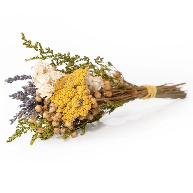 Yarrow & Lavender Mini Dried Floral Bouquet Bundle
