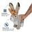 Tall Tails Animated Plush Jackalope Dog Toy 8"
