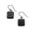 Kashi Semiprecious Small Stone Earrings - Black Onyx E27BO