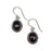 Kashi Semiprecious Small Stone Earrings - Garnet E27G