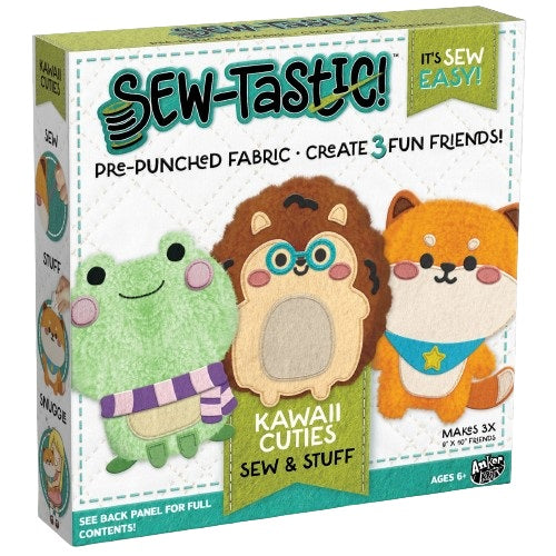 Sew-Tastic Friends Kawaii Cuties Sew & Stuff Sewing Kit