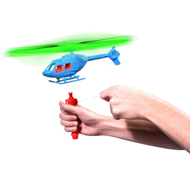 Soaring Sky Chopper Helicopter Launching Toy, Assorted Colors