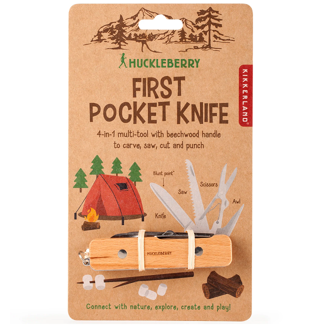 Huckleberry First Real Pocket Knife