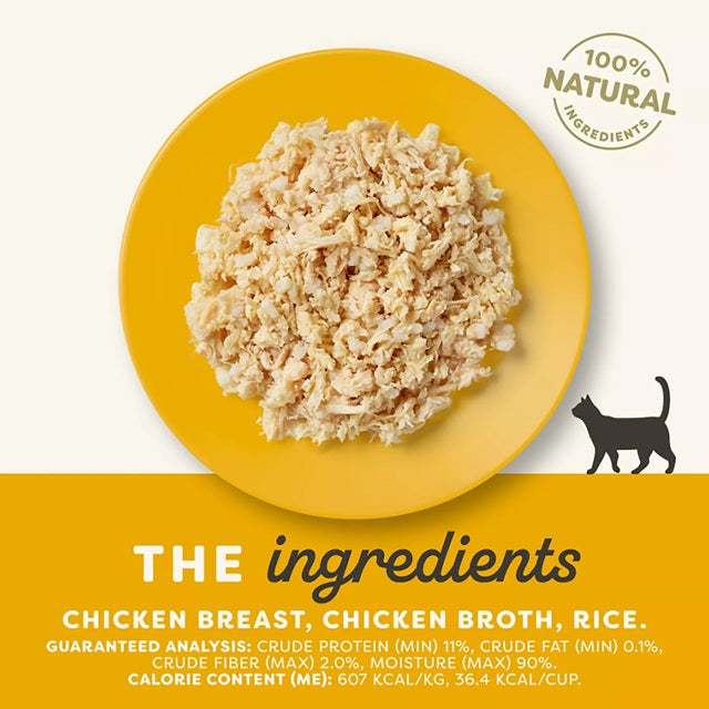 Applaws Natural Chicken Breast in Broth Wet Cat Food, 2.12-oz Cup