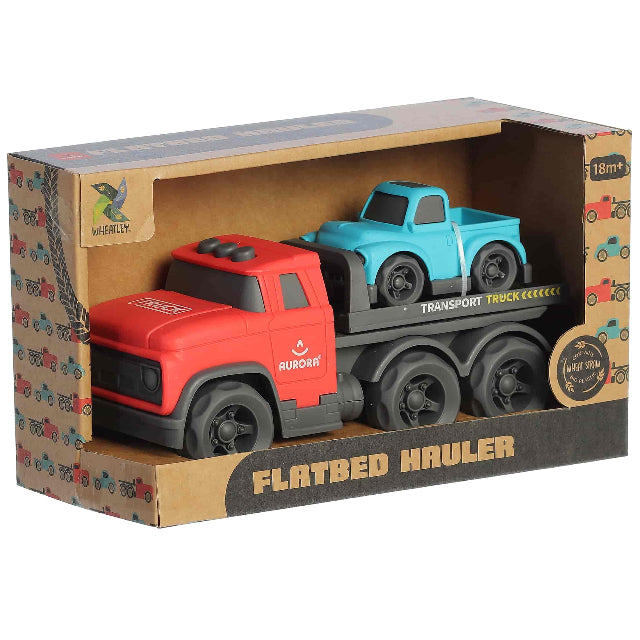 Wheatley Eco-Friendly 8 in. Flatbed Hauler Transport Truck