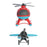 Wheatley Eco-Friendly Plane & Helicopter 2-Piece Set