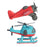 Wheatley Eco-Friendly Plane & Helicopter 2-Piece Set