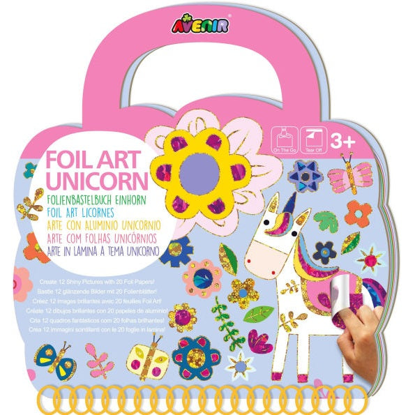 Foil Art Unicorn No Mess Activity Pad