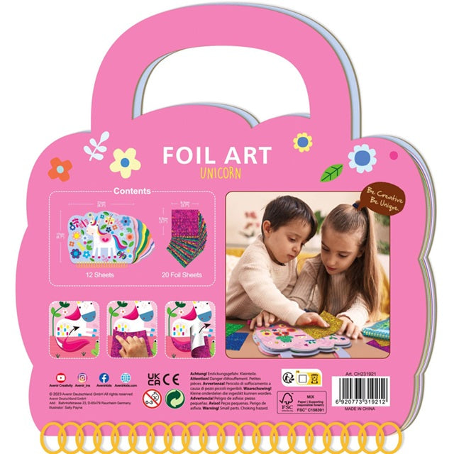 Foil Art Unicorn No Mess Activity Pad