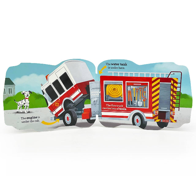 How Fire Trucks Work Shaped Board Book