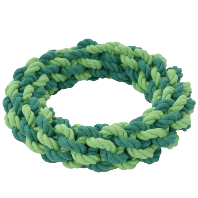 Territory Wreath Braided Rope Dog Toy