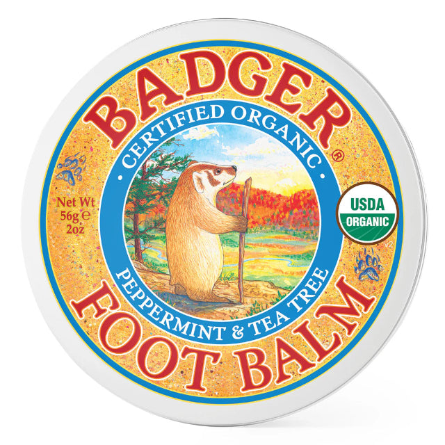 Badger Foot Balm Peppermint & Tea Tree