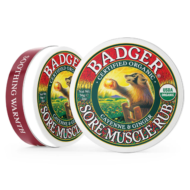 Badger Sore Muscle Rub Cayenne & Ginger