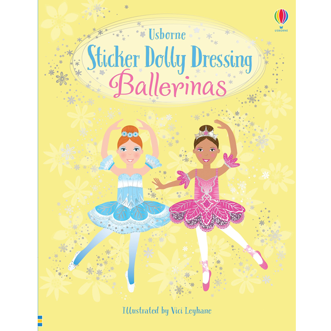 Sticker Dolly Dressing Ballerinas Sticker Book, Usborne