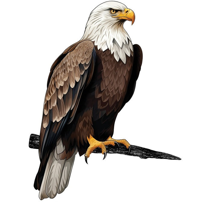 Decorative Tree Stake - Bald Eagle