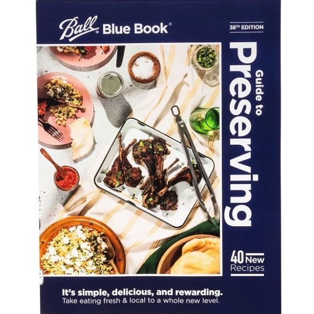 Ball® Blue Book Guide to Preserving 38th Edition, Recipe Book
