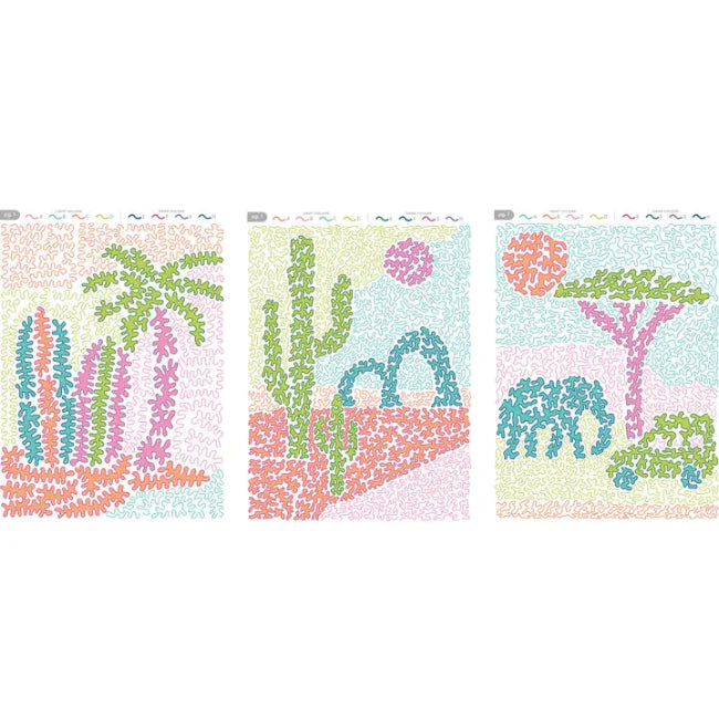 Lifelines FlowArt®: Trace-By-Letter Pack Your Bags