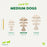 Benebone Green Fishbone Salmon Dog Chew Medium