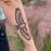 Hawk Temporary Tattoo