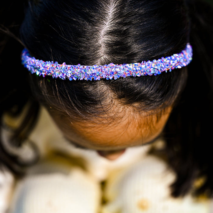Thin Sequin Headband, Assorted Colors