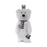 Tall Tails Stuffless Polar Bear Squeaker Dog Toy