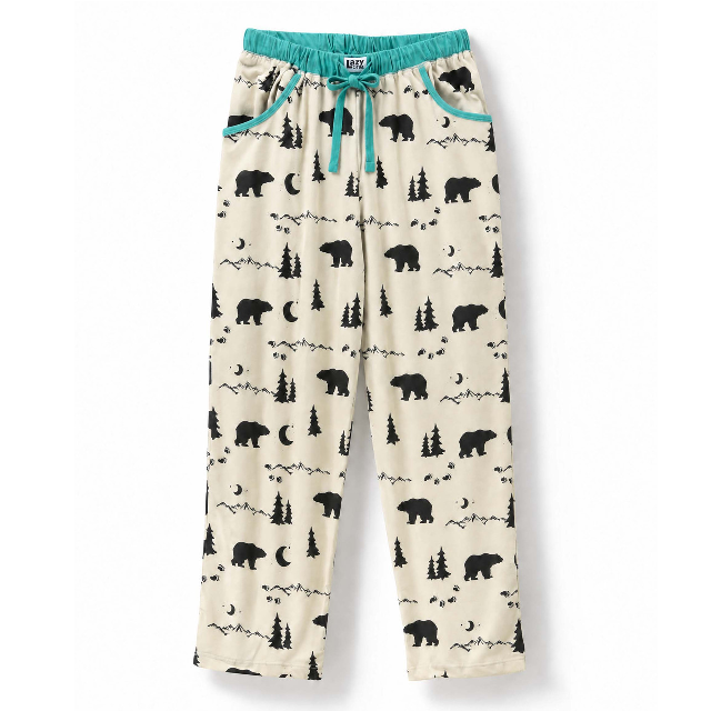 LazyOne Mountain Bear Women's Regular Fit PJ Pant